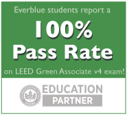 Everblue has 100% Pass Rate on LEED GA Exam