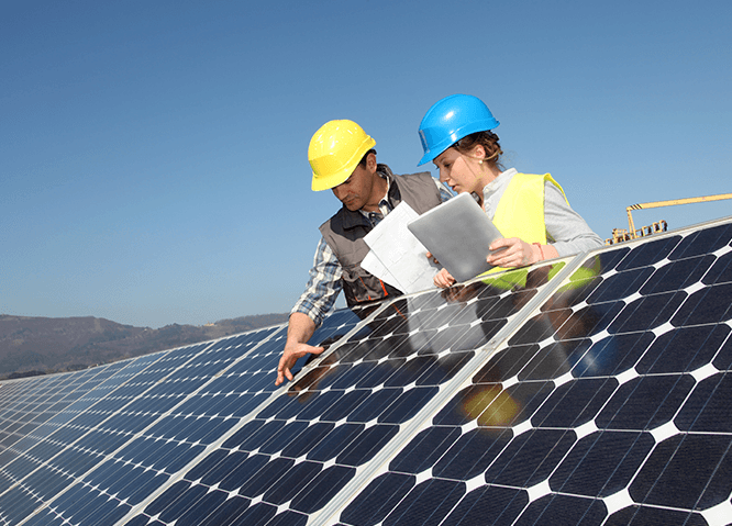 solar panel inspection