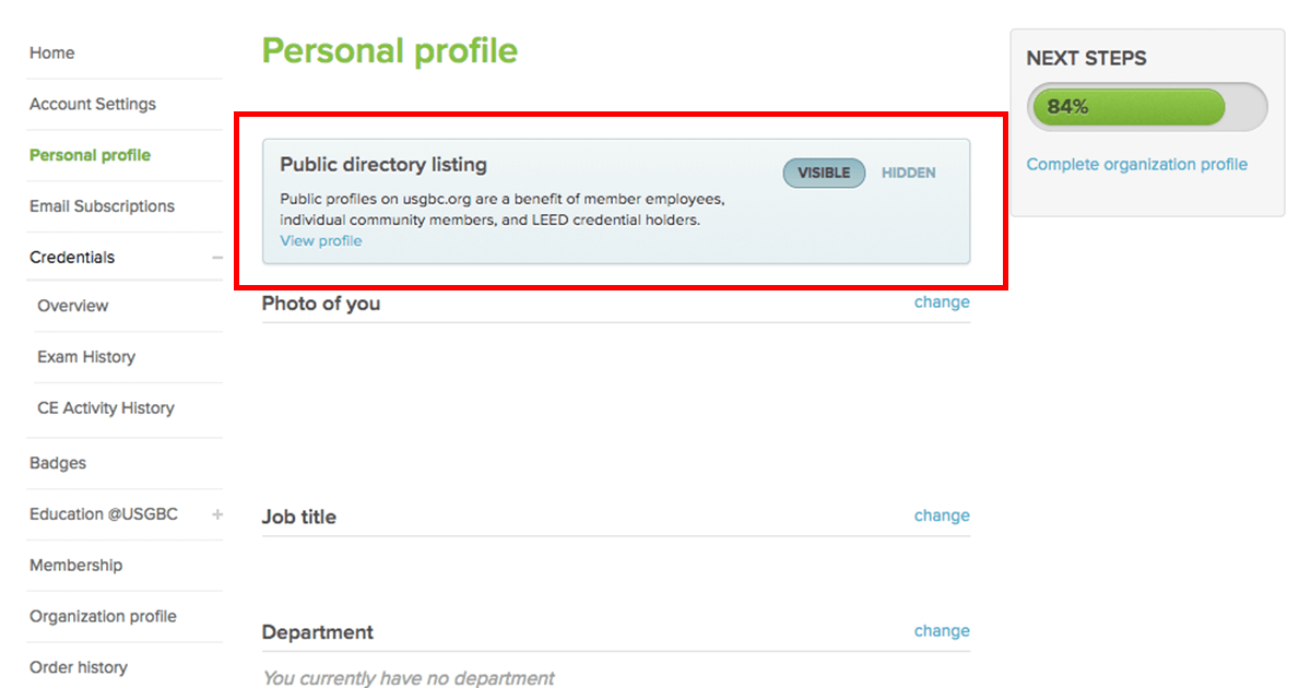 verify LEED accreditation using USGBC directory
