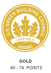 LEED Gold Certification label